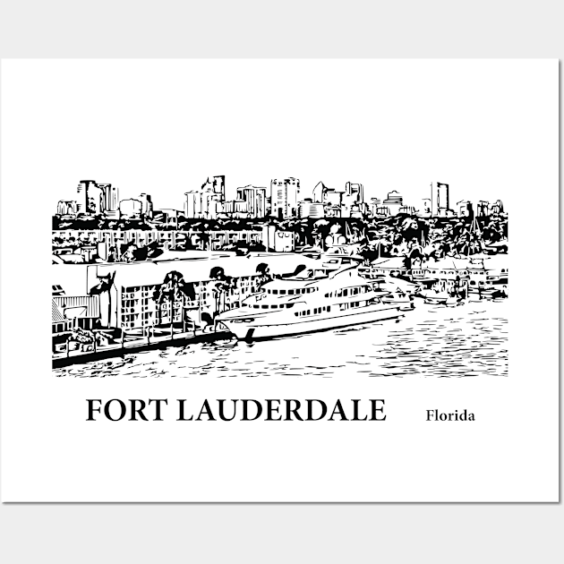 Fort Lauderdale - Florida Wall Art by Lakeric